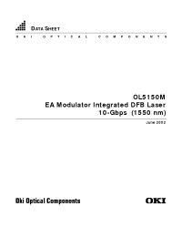 Datasheet OL5150M manufacturer OKI
