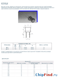 Datasheet ДГ-10 manufacturer Оксид