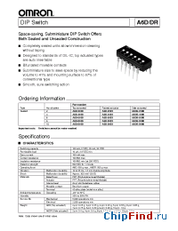 Datasheet A6D-2100 manufacturer Omron
