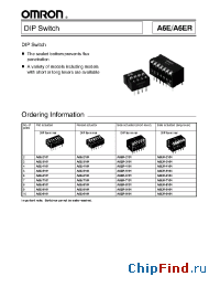 Datasheet A6ER-9104 manufacturer Omron