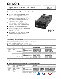 Datasheet E5GN-Q03TC-FLKAC100-240 manufacturer Omron