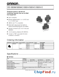 Datasheet EE-SB5VC manufacturer Omron