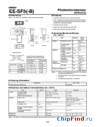 Datasheet EE-SF5 manufacturer Omron