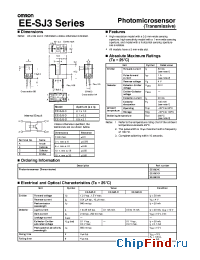 Datasheet EE-SJ3-D manufacturer Omron