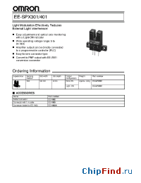 Datasheet EE-SPX401 manufacturer Omron