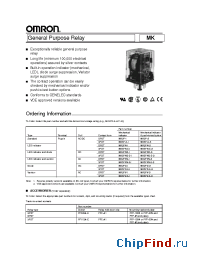 Datasheet MK2PD-S manufacturer Omron