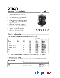 Datasheet MK3PND-5-I manufacturer Omron