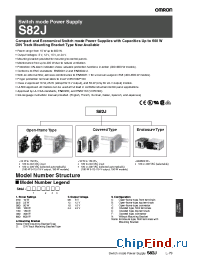 Datasheet S82J-02505A manufacturer Omron