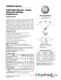 Datasheet 1.5KE200ARL4 manufacturer ON Semiconductor