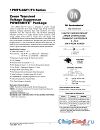 Datasheet 1PMT12AT3 manufacturer ON Semiconductor