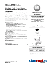 Datasheet 1SMA30AT3G manufacturer ON Semiconductor