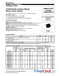 Datasheet 1SMB5914B производства ON Semiconductor