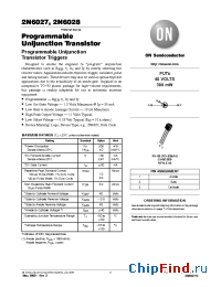 Datasheet 2N6028 manufacturer ON Semiconductor