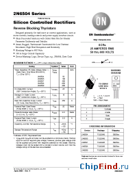 Datasheet 2N6507 manufacturer ON Semiconductor