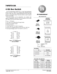 Datasheet 74FST3126 manufacturer ON Semiconductor