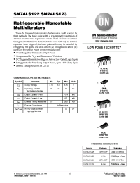 Datasheet 74LS12 производства ON Semiconductor