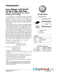 Datasheet 74VCXH16374DT производства ON Semiconductor