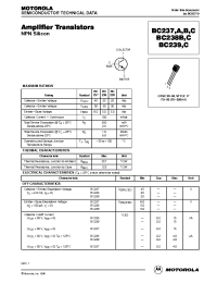 Datasheet BC238C manufacturer ON Semiconductor