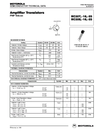 Datasheet BC328-16 производства ON Semiconductor