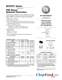 Datasheet BCP53-10T1 manufacturer ON Semiconductor