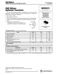 Datasheet BCP53T1 manufacturer ON Semiconductor