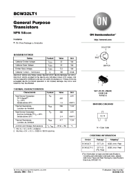 Datasheet BCW32LT1 manufacturer ON Semiconductor