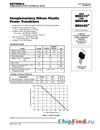 Datasheet BD242C производства ON Semiconductor