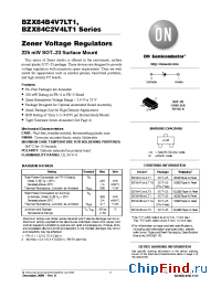 Datasheet BZX84C3V3LT3 производства ON Semiconductor