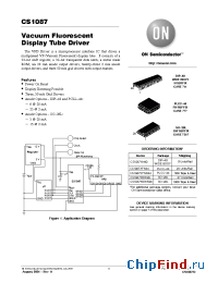 Datasheet CS1087XFNR44 manufacturer ON Semiconductor