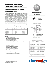 Datasheet CS51024AED16 производства ON Semiconductor