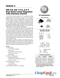 Datasheet CS5233-3GDFR8 manufacturer ON Semiconductor