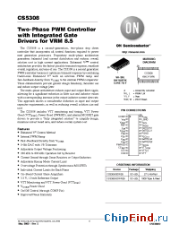 Datasheet CS5308GDW28 manufacturer ON Semiconductor