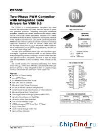 Datasheet CS5308GDWR28 производства ON Semiconductor
