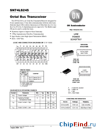 Datasheet DS245 manufacturer ON Semiconductor