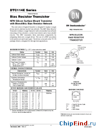 Datasheet DTC143ZRLRM manufacturer ON Semiconductor