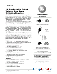 Datasheet LM2575D2T-ADJ manufacturer ON Semiconductor