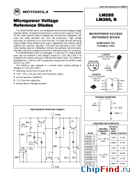 Datasheet LM285 manufacturer ON Semiconductor