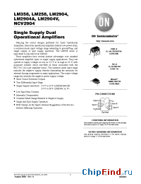 Datasheet LM2904AN manufacturer ON Semiconductor