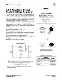 Datasheet LM317BT manufacturer ON Semiconductor