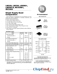 Datasheet LM339DTBR2 manufacturer ON Semiconductor