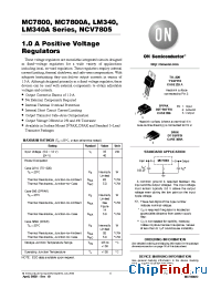 Datasheet LM340AT-012 manufacturer ON Semiconductor