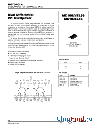 Datasheet MC100LVEL56 manufacturer ON Semiconductor