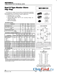 Datasheet MC10E101 производства ON Semiconductor