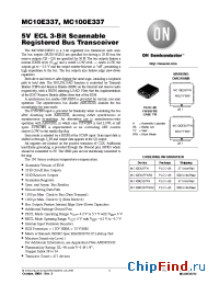 Datasheet MC10E337FNR2 производства ON Semiconductor