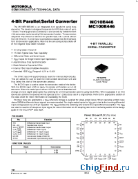 Datasheet MC10E446 производства ON Semiconductor