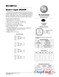 Datasheet MC10EP101 производства ON Semiconductor