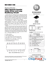 Datasheet MC10SX1190DT производства ON Semiconductor