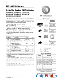 Datasheet MC14023BFR2 manufacturer ON Semiconductor