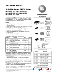 Datasheet MC14025BDR2G manufacturer ON Semiconductor