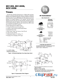 Datasheet MC1455 manufacturer ON Semiconductor